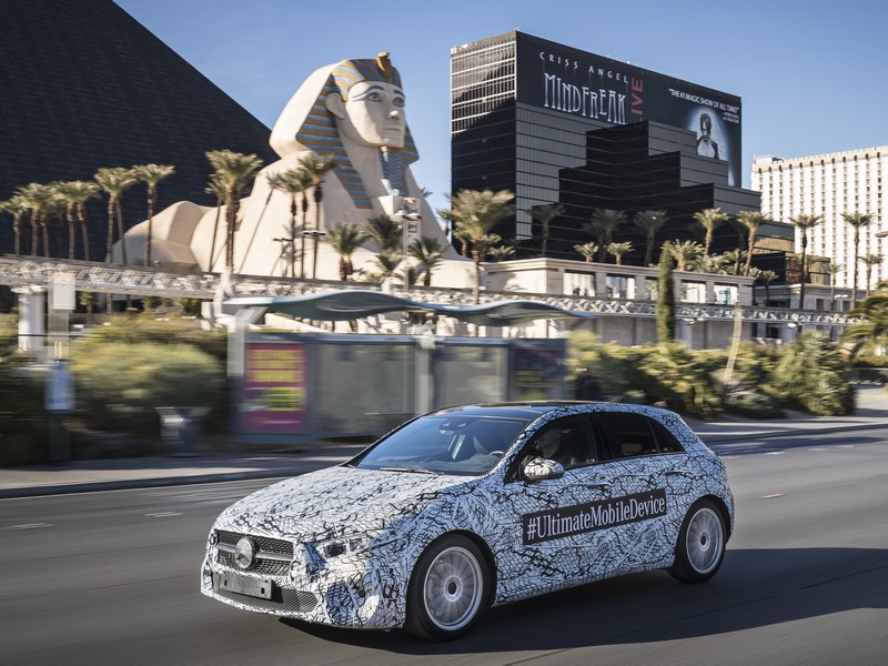 Mercedes-Benz na CES 2018